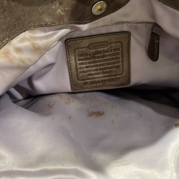 Coach Rehab Monogram Brown and Tan Women's Bag - Picture 13 of 15